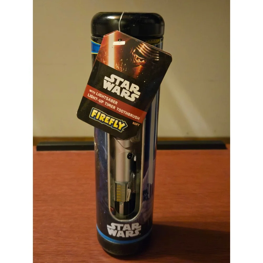 Firefly Star Wars Kylo Ren Lightsaber Light-Up Timer Toothbrush Sound‎ Effects